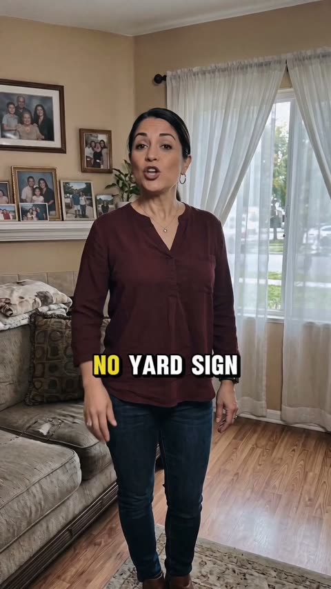 Still from a financial-distress seller video ad