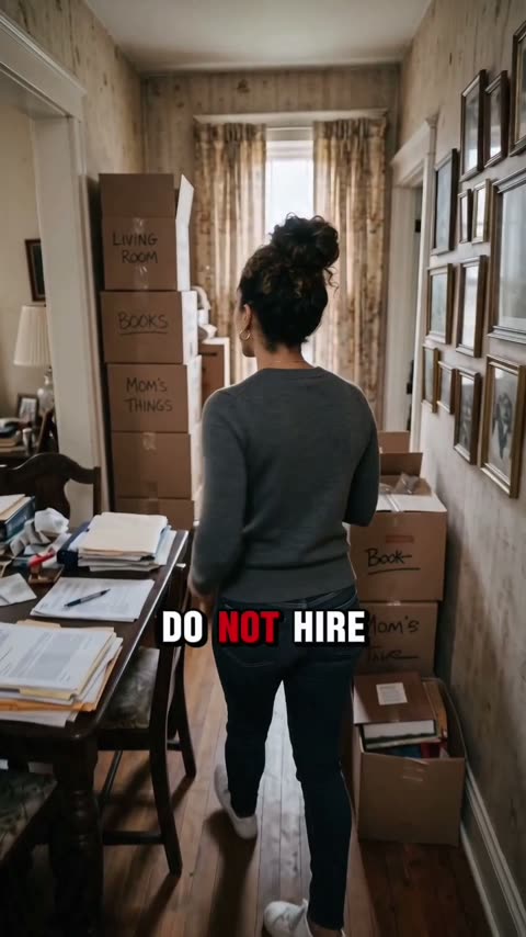 Still from an inherited-house seller video ad